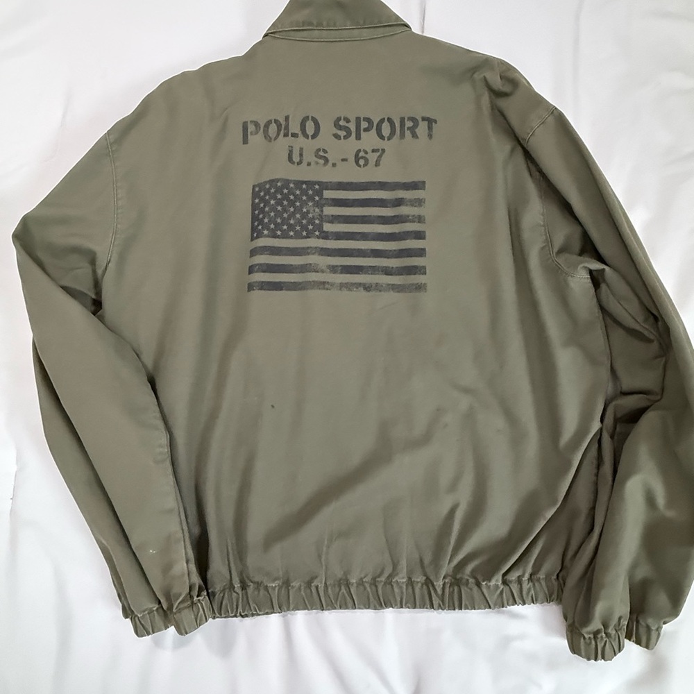 ❌SOLD❌ Ralph Lauren Polo Sport US 67 Green Military Field Jacket